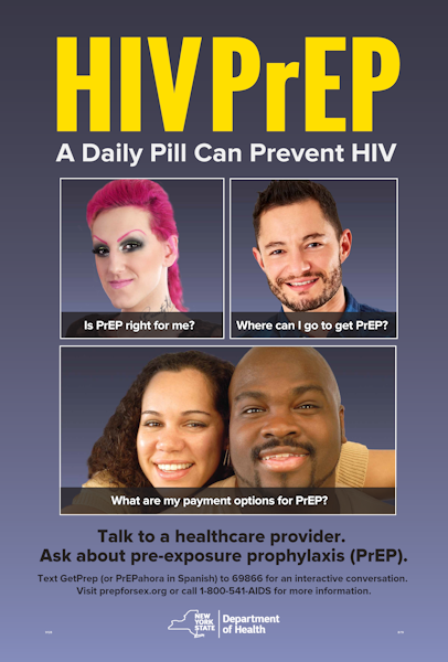 Cover image of HIV PrEP: A Daily Pill Can Prevent HIV - Poster