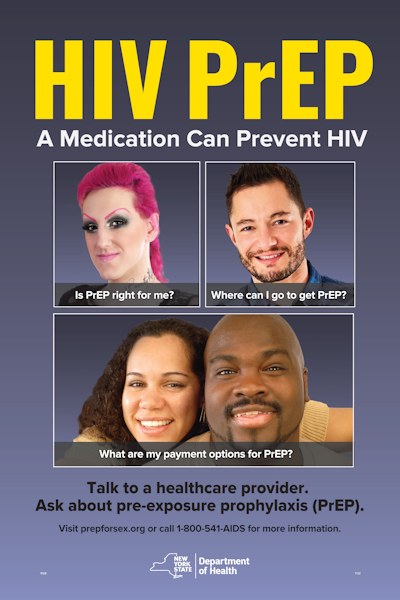 Cover image of HIV PrEP: A Medication Can Prevent HIV - Poster