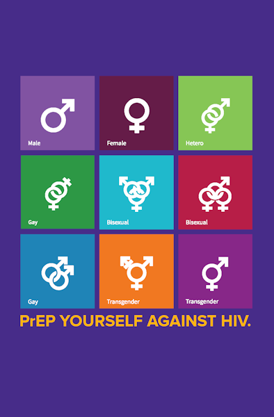 Cover image of PrEP Yourself Against HIV - Brochure
